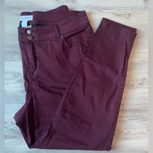 Lane Bryant Scarlet Maroon Red Pants